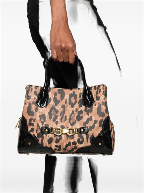 borsa donna a mano leopardata JUST CAVALLI | 79RA4BH1ZSD23QL7